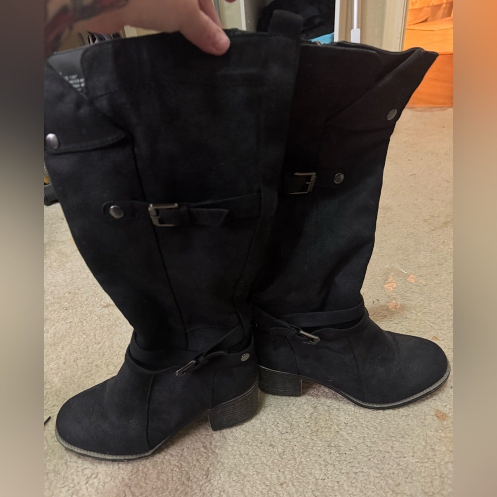 Extra Wide Calf Boots Size 8.5